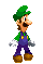 Luigi Battle - MLSSBM.gif