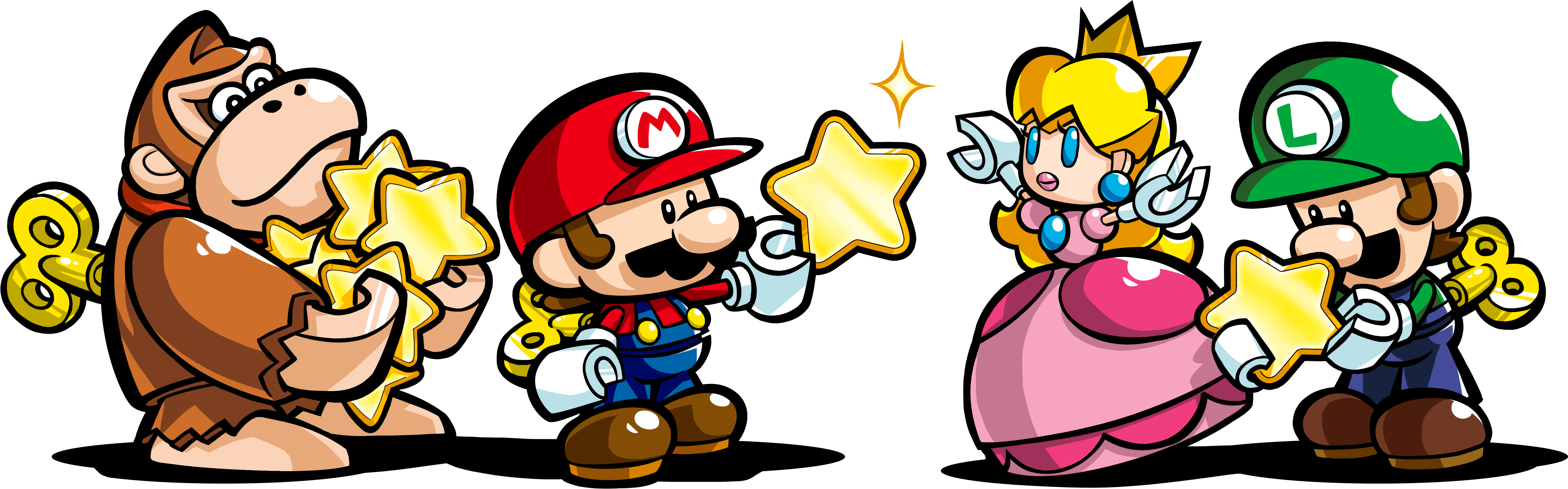 Artwork from Mario vs. Donkey Kong: Tipping Stars.