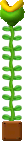 Screen-cropped sprite of a Vine Block from New Super Mario Bros. 2.
