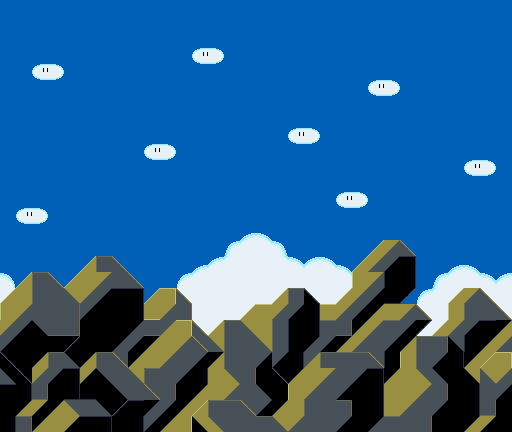 File:SMW Brown Mountains Background.png