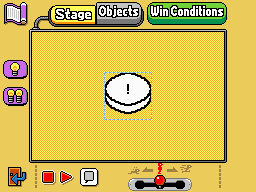 The Technique "Once and Done" in WarioWare: D.I.Y. (The starting position of No Multi-Tapping! is visually identical.)