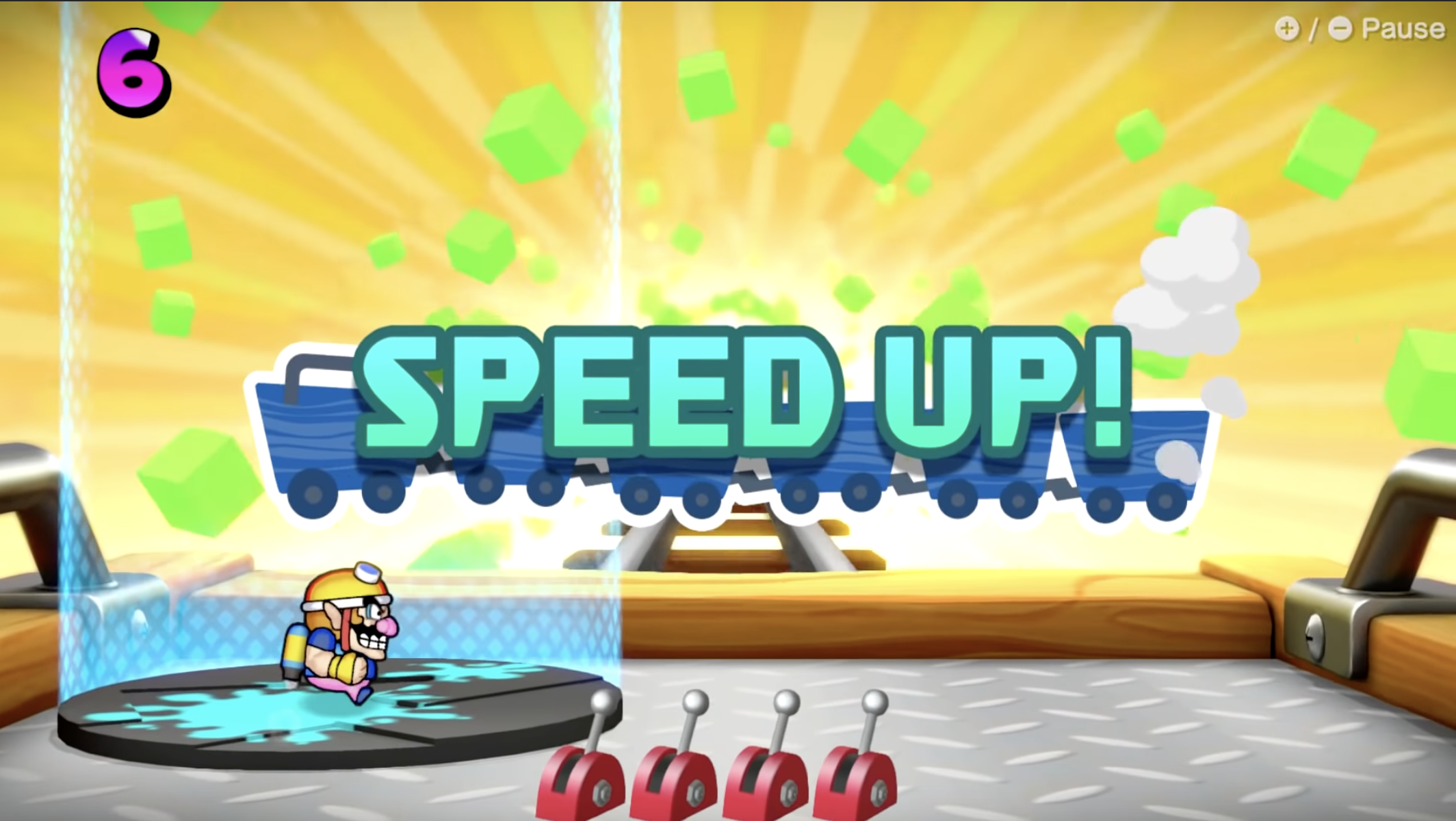 Remix Speed Up in WarioWare: Get It Together!