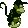Sprite of Diddy Kong from Donkey Kong Land on the Super Game Boy, as he appears in Jungle Jaunt, Balloon Barrage bonus 2, and Fast Barrel Blast bonus 2