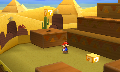 Sixteenth and seventeenth ? Blocks in Drybake Desert of Paper Mario: Sticker Star.