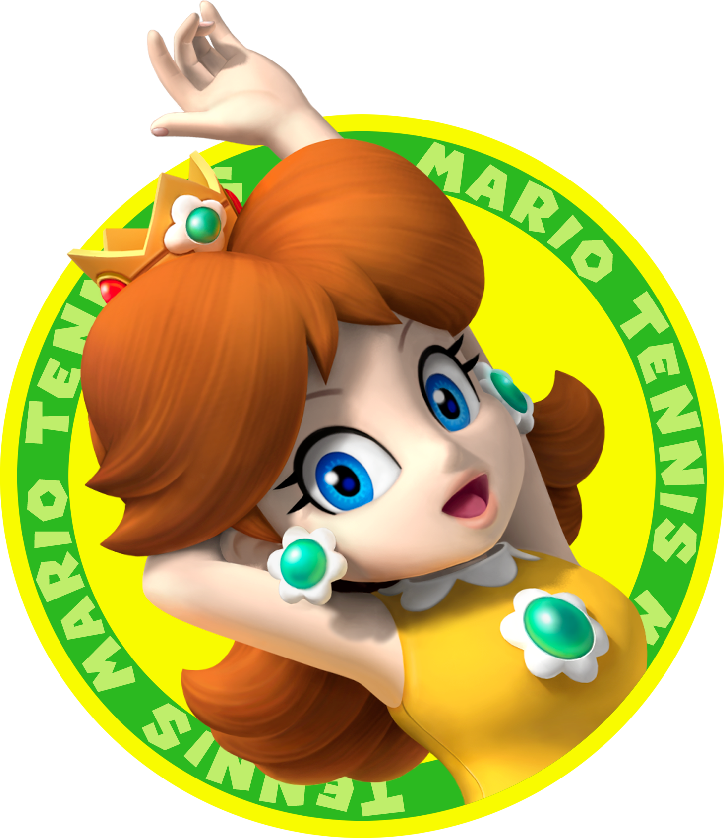 Fileprincess Daisy Mto Icon Artworkpng Super Mario Wiki The Mario Encyclopedia 3661