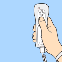 File:SMG Asset Sprite Wii Remote (Launch Star).gif