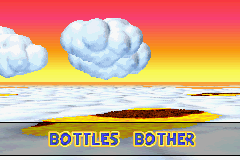 Screenshot of a boss opening from Banjo-Pilot, for comparison with Diddy Kong Pilot's 2003 build