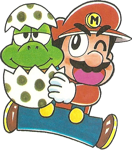 File:Mario and Baby Yoshi YnT.png