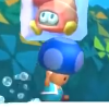 New Super Mario Bros. U (Ice Blue Toad)