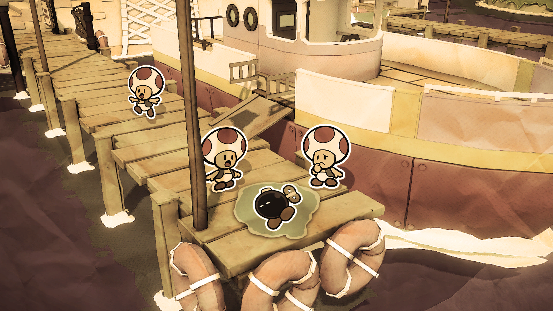 One of Bob-omb's flashbacks