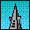 The Top of the Transamerica Pyramid in Mario is Missing! Macintosh version.