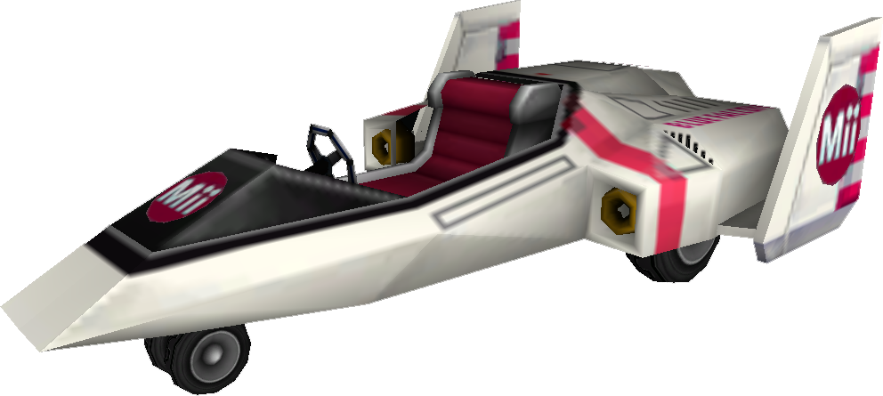 Small Female Mii's Blue Falcon