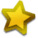 A yellow Mini Paint Star goal