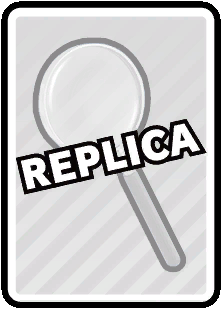 File:PMCS Magnifying Glass Replica card unpainted.png