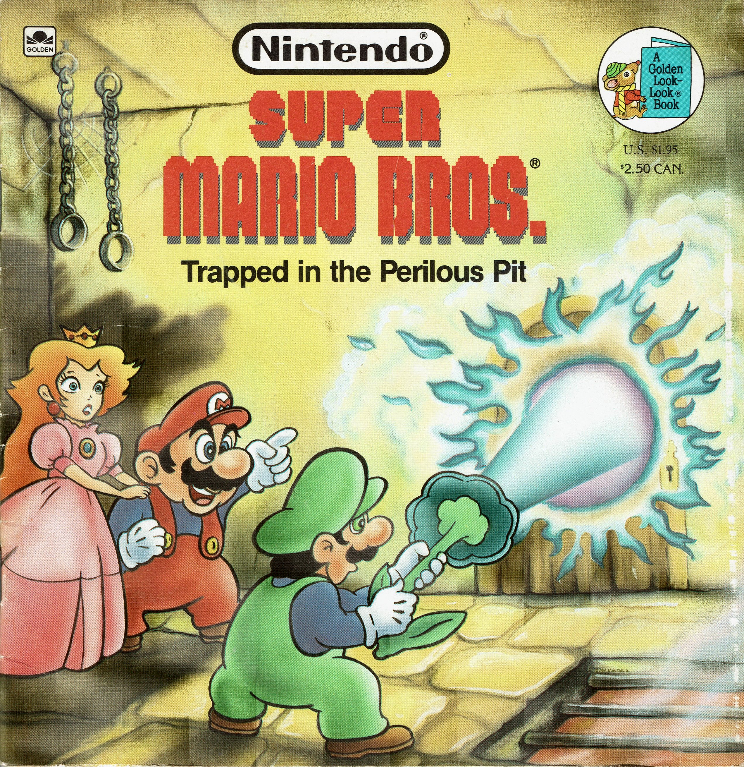 Cover art of Super Mario Bros.: Trapped in the Perilous Pit