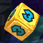 A Slow Dice Block from Mario Party 9.
