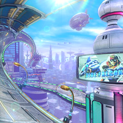 File:NSO MK8D May 2022 Week 5 - Background 4 - Mute City.png