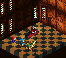 The move Loco Express in Super Mario RPG: Legend of the Seven Stars