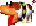 Sprite of Poochy from Yoshi's Story