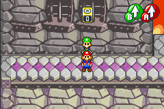 Third Block in Bowser's Castle of Mario & Luigi: Superstar Saga.