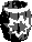 Sprite of a Blast Barrel from Donkey Kong Land