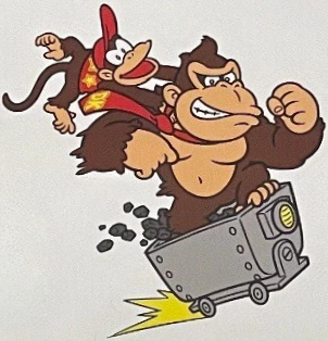 File:DK Diddy 2D Minecart.png