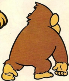 File:DKGB Donkey Kong Turned Away Artwork.png
