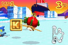 Screenshot of a letter in Diddy Kong Pilot's 2003 build