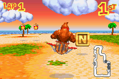 Screenshot of a letter in Diddy Kong Pilot's 2003 build