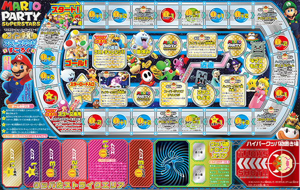 File:Mario Party Superstars Coin‑Sōdatsu! Space Land Sugoroku.jpg
