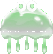 Sprite of a jellyfish in Yoshi's Story