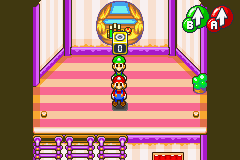 First Block in Little Fungitown of Mario & Luigi: Superstar Saga.