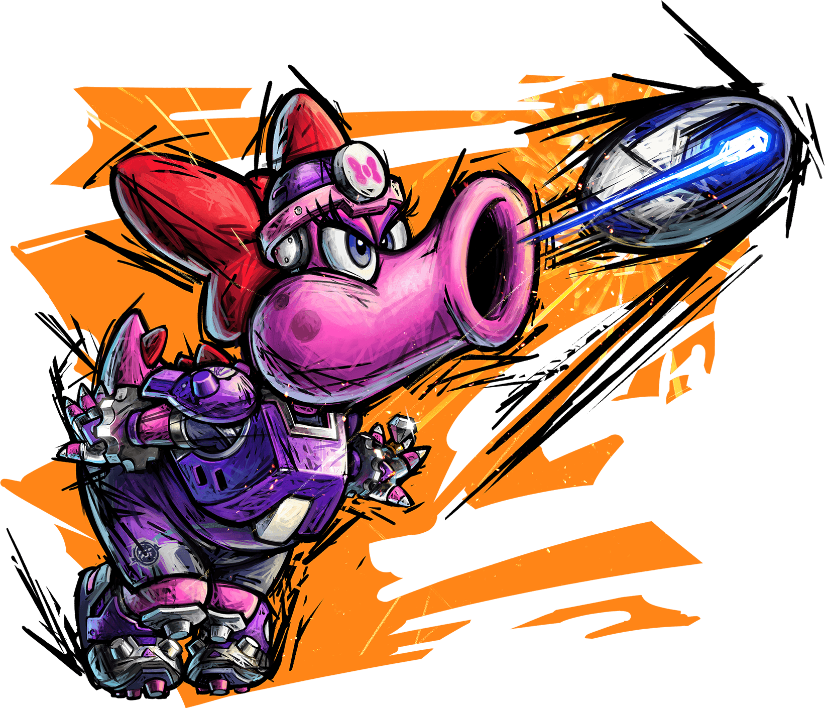 File:MSBL Birdo artwork.png - Super Mario Wiki, the Mario encyclopedia