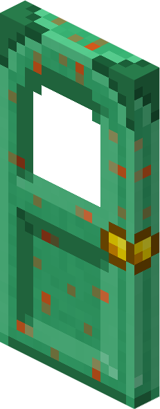 File:Minecraft Mario Mash-Up Oxidized Copper Door Render.png