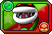 Sprite of Fire Piranha Plant's card, from Puzzle & Dragons: Super Mario Bros. Edition.