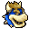 A stock icon from Super Smash Bros. Brawl