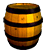 Icon of a Backward Barrel from Donkey Kong Barrel Blast
