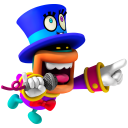 Artwork of MC Ballyhoo and Big Top from Mario Party: The Top 100