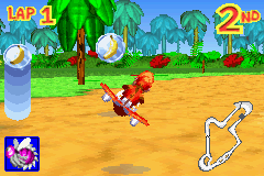 Screenshot of a coin in Diddy Kong Pilot's 2003 build