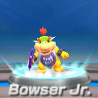 Bowser Jr. in tennis from Mario Sports Superstars