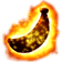 Icon of a Blazing Banana from Donkey Kong Barrel Blast