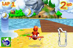 Screenshot of a coin in Diddy Kong Pilot's 2003 build