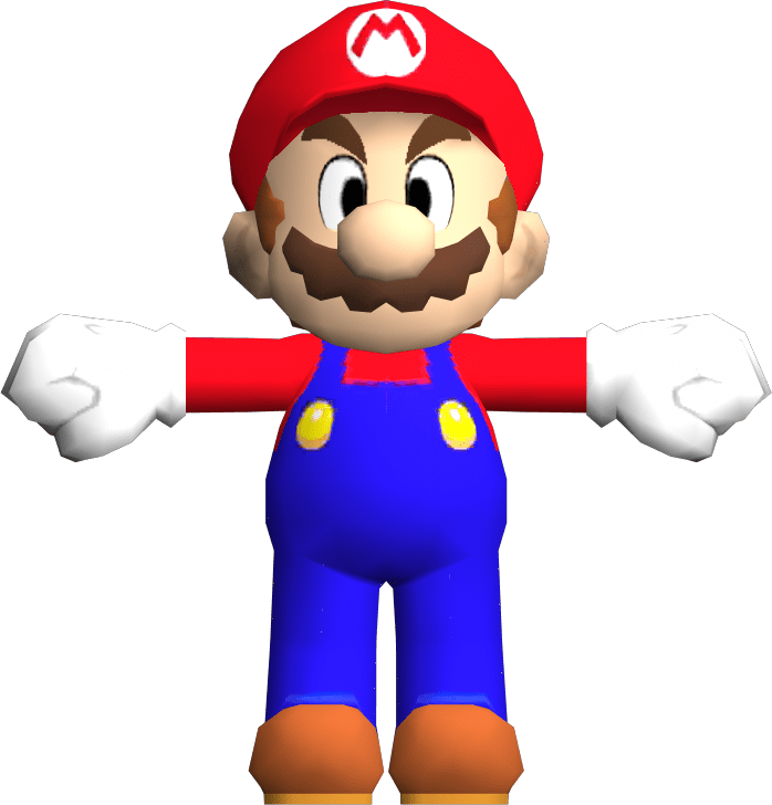 Model of Mario from Mario & Luigi: Dream Team