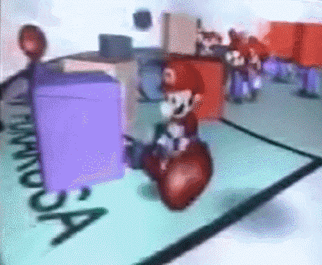 File:Mario Rolls Mario Off.gif