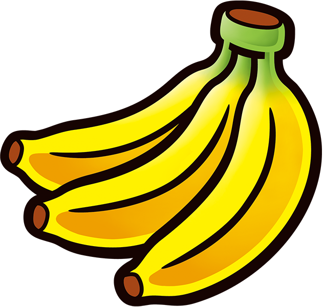 File:Banana Bunch - 2D shaded.png