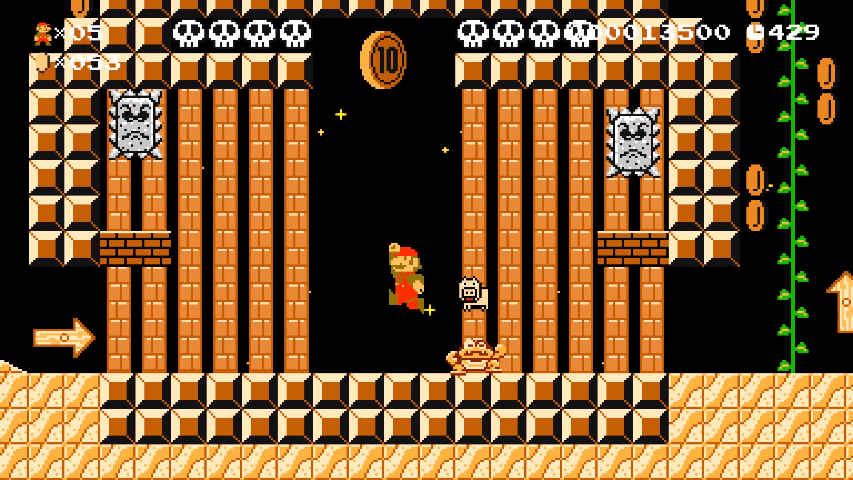 Super mario maker 2024 2 boom boom