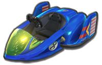 Blue Falcon from Mario Kart 8