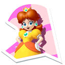 Sticker of Daisy from Mario & Sonic at the London 2012 Olympic Games