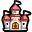 The Icon of Princess Peach's Castle from New Super Mario Bros. Wii.