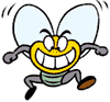 Official artwork of a Fly from Super Mario Land.